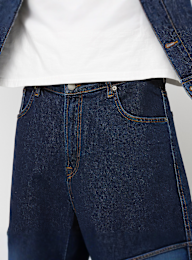 Decibel, Baggy Denim Shorts dark blue, blue, Image 3 of 5