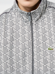 Lacoste, SWEATSHIRT croissant/cookie-port, grey, Image 3 of 6