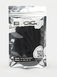 BAGGY, Cord Laces 100cm, black, Image 1 of 2