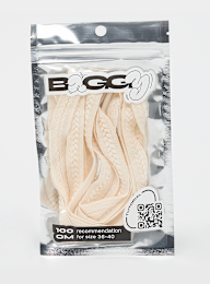 BAGGY, Braid Cord Laces 100cm, beige, Image 1 of 2