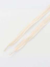 BAGGY, Braid Cord Laces 120cm, beige, Image 2 of 2