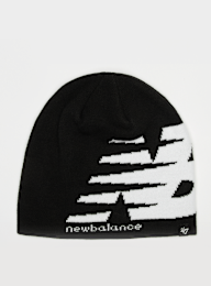 New Balance, Tubular Jacquard Beanie, zwart, Afbeelding 1 van 3