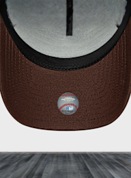 New Era, 9Forty E-Frame Outline Script MLB Los Angeles Dodgers, brown, Image 3 of 3