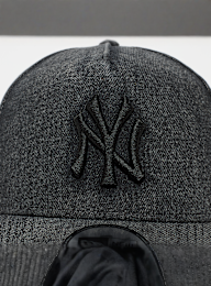 New Era, 9FORTY E-FRAME Denim MLB New York Yankees, grey, Image 4 of 4