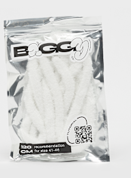 BAGGY, Fat Fuzzy Laces 120cm, white, Image 1 of 2