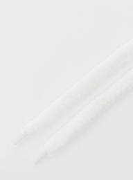 BAGGY, Fat Fuzzy Laces 120cm, white, Image 2 of 2