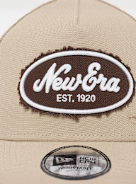 New Era, 9Forty A-Frame Trucker Oval Canvas Distress, beige, Image 4 of 4