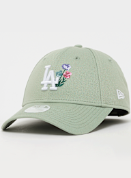 New Era, Female 9Forty Floral Icon MLB Los Angeles Dodgers, green, Image 1 of 4