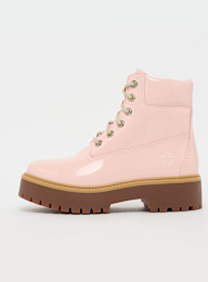Timberland, 6in Boot Patent Leather, Pink, Image 1 of 7