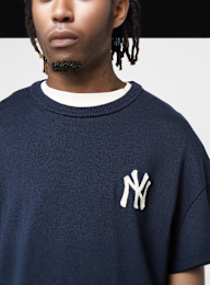 New Era, MLB Essential Knit Sweater New York Yankees, blue, Image 3 of 4