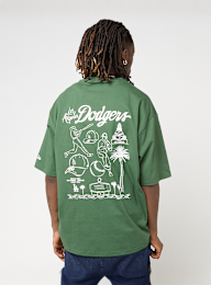New Era, MLB Baseball Graphic Os Tee Los Angeles Dodgers Cig, green, Image 1 of 6