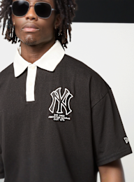 New Era, Oversized Polo New York Yankees, black, Image 3 of 5