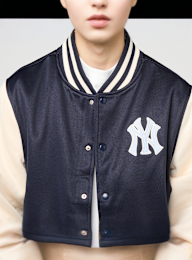 New Era, Bomber Jacket New York Yankees, blue, Image 3 of 5