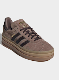 adidas Originals, Gazelle Bold W ash green/off white/gum 2, brown, Image 3 of 8