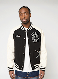 New Era, MLB Varsity Jacket Los Angeles Dodgers, black, Image 1 of 7