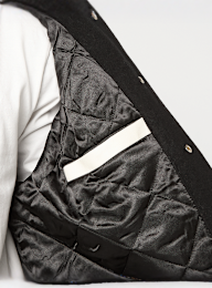 New Era, MLB Varsity Jacket Los Angeles Dodgers, black, Image 6 of 7