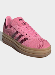 adidas Originals, Gazelle Bold W ash green/off white/gum 2, light pink, Image 3 of 8