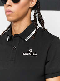 Sergio Tacchini, Reed Polo, black, Image 3 of 4