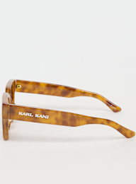 Karl Kani, Retro Chunky Rectangular Sunglasses, brown, Image 3 of 5