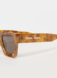 Karl Kani, Retro Chunky Rectangular Sunglasses, brown, Image 4 of 5