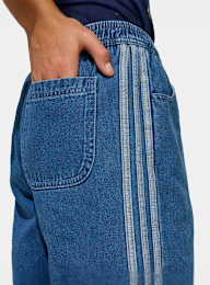 adidas Originals, Denim Jorts, blue, Image 4 of 5