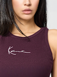 Karl Kani, Small Signature Essential Racer Rib Top, purple, Image 3 of 4