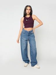 Karl Kani, Small Signature Essential Racer Rib Top, purple, Image 4 of 4