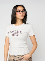 Karl Kani, Heritage 89 Tiny T-Shirt, grey, Image 1 of 4