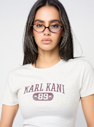 Karl Kani, Heritage 89 Tiny T-Shirt, grey, Image 3 of 4