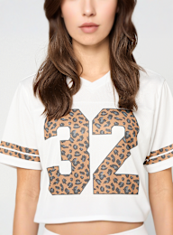 Decibel, Leo Football Jersey, white, Image 3 of 5