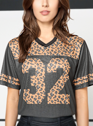 Decibel, Leo Football Jersey, black, Image 3 of 5