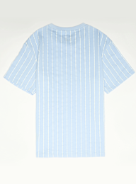 Karl Kani, Small Signature Essential Pinstripe Tee Junior, blue, Image 2 of 3