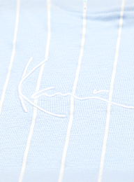 Karl Kani, Small Signature Essential Pinstripe Tee Junior, blue, Image 3 of 3