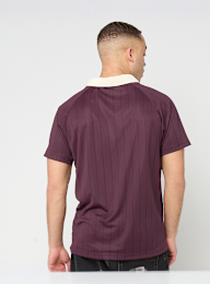 Karl Kani, Heritage Emblem Shadow Pinstripe Soccer Jersey, red, Image 2 of 4