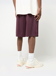 Karl Kani, Insignia Shadow Pinstripe Soccer Shorts, red, Image 2 of 4