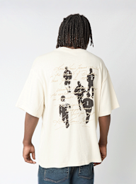 Karl Kani, Signature Washed Oversized T-Shirt, beige, Image 1 of 4