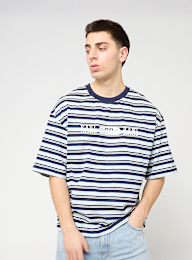 Karl Kani, Heritage 89 Stripe Boxy T-Shirt, multi-colour, Image 1 of 4