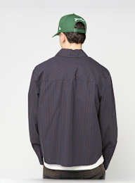 Karl Kani, Signature Check Boxy Shirt, blue, Image 2 of 4