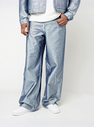 Karl Kani, OG Silver Relaxed Baggy Jeans, silver, Image 1 of 5