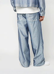 Karl Kani, OG Silver Relaxed Baggy Jeans, silver, Image 2 of 5
