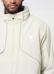 New Balance, Reflective Woven Jacket, beige, Image 3 of 7