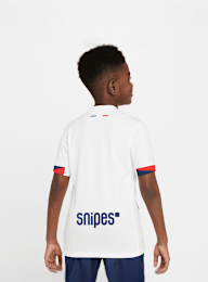 Nike, Doué / No. 14 / Paris Saint-Germain Nike Kids Away Stadium 2024/25, white, Image 3 of 8