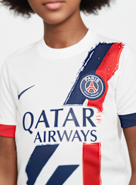 Nike, Dembélé / No. 10 / Paris Saint-Germain Nike Kids Away Stadium 2024/25, white, Image 4 of 8