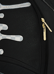 SPRAYGROUND, Cream Check Side Drip Backpack, grey, Image 6 of 8