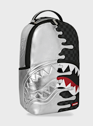 SPRAYGROUND, Silver Side Drip Backpack, silver, Image 2 of 9