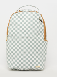SPRAYGROUND, Graff Embossed Cream Check Backpack, white, Image 1 of 6