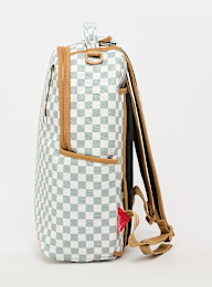SPRAYGROUND, Graff Embossed Cream Check Backpack, white, Image 2 of 6