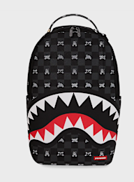 SPRAYGROUND, Gray Peeking Character Check Backpack, grey, Image 1 of 8