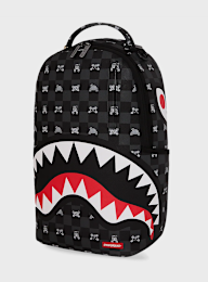 SPRAYGROUND, Gray Peeking Character Check Backpack, grey, Image 2 of 8