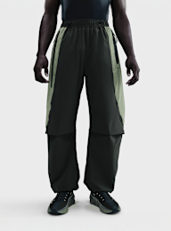 Nike, Tech Dri-FIT Woven Color-Block Oversized Pants, black, Image 1 of 6